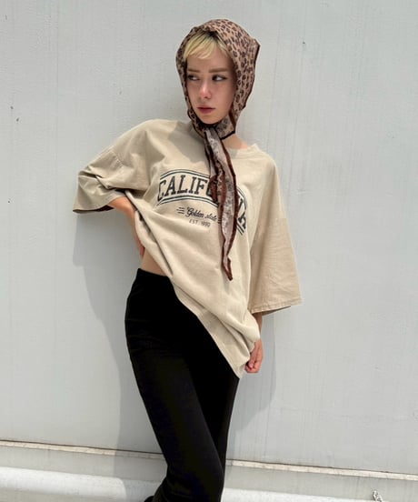 Pigment Wide Tee'CALIFORNIA'#2112