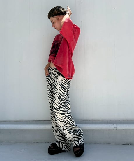 Barrel Leg Pants'Zebra'#0192