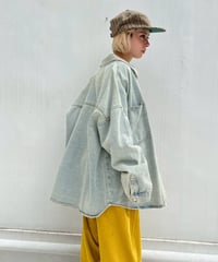 Denim Shirt Jacket'Washd'#24081