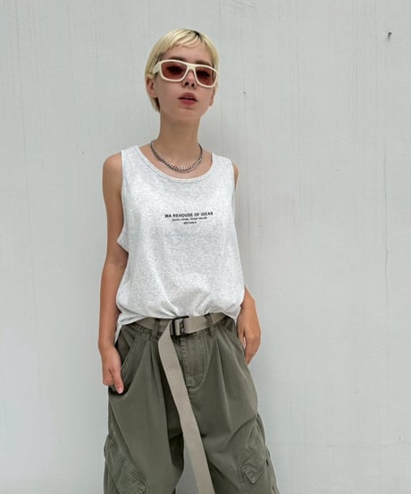 Logo Tank'Round Hem'#2523