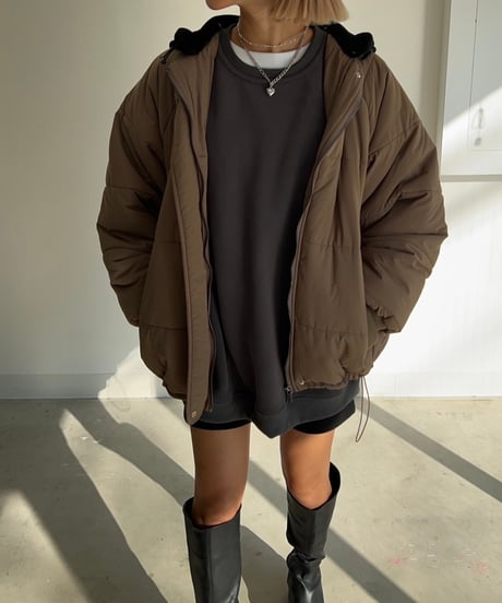 Padded Blouson'2Way'#86756