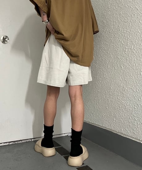 Wide Half Pants'Washed'#167665