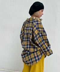 Check Shirt'Loose'#25118