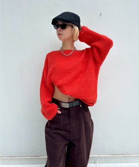 【¥7,400→¥6,300】Boat Neck Pullover'Kagibari'#5827