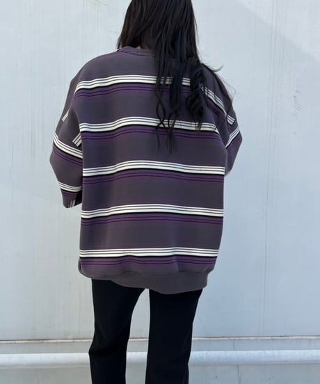 Wide  Sweat Shirt'Mulch Border'#636
