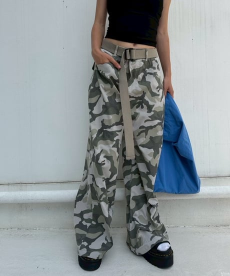 Wide Pants'Camouflage'#10105