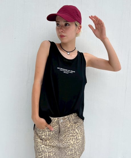 Logo Tank'Round Hem'#2523
