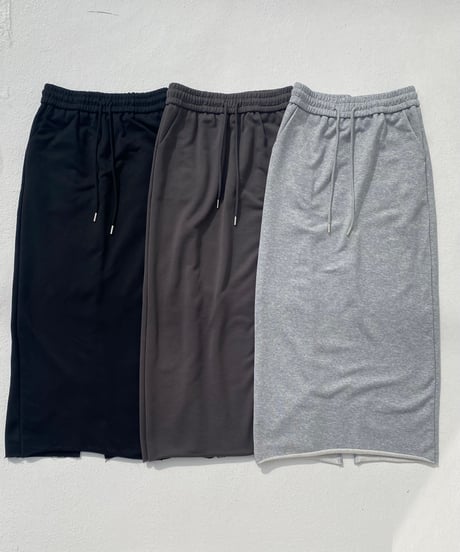 【¥5,900→¥3,800】Sweat Tight Skirt'Slit' #606