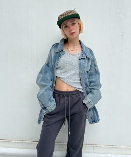 Denim Shirt Jacket'Washd'#24081