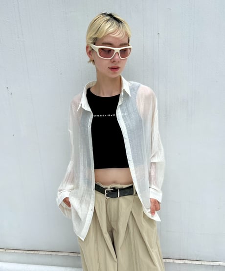 Sheer Shirt'Relax'#21036