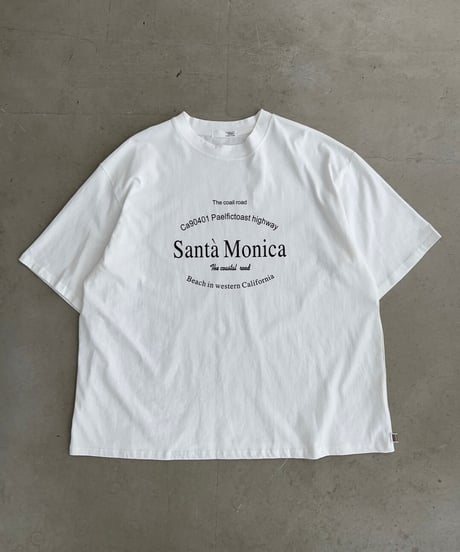 Wide T-sh'Santa Monica'#91036