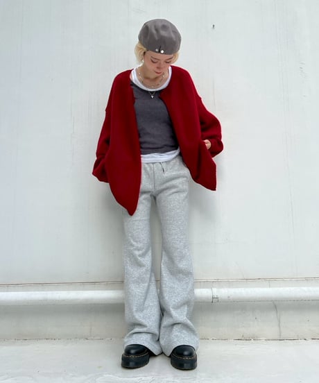 Wide Cardigan'Volume Sleeve'#9298