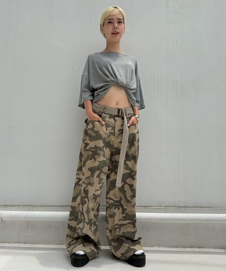 Wide Pants'Camouflage'#10105