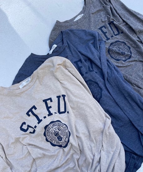 【¥6,800→¥4,800】Long Sleeve T-shirt'S.T.F.U.'#8678