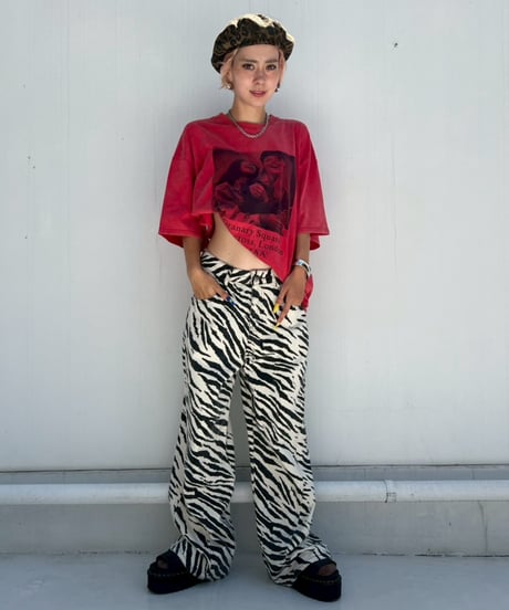 Barrel Leg Pants'Zebra'#0192