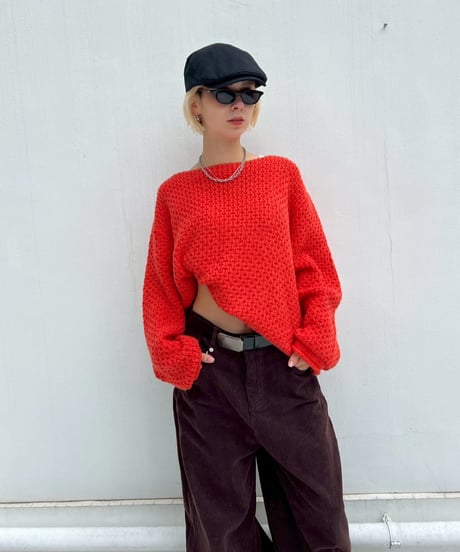 【¥7,400→¥6,300】Boat Neck Pullover'Kagibari'#5827