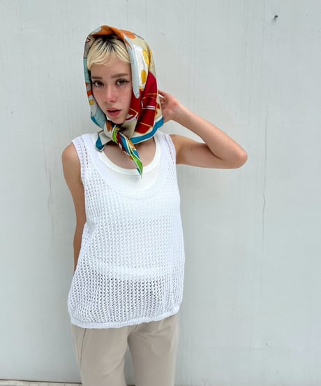 Knit Tank-top'Layered'#30208
