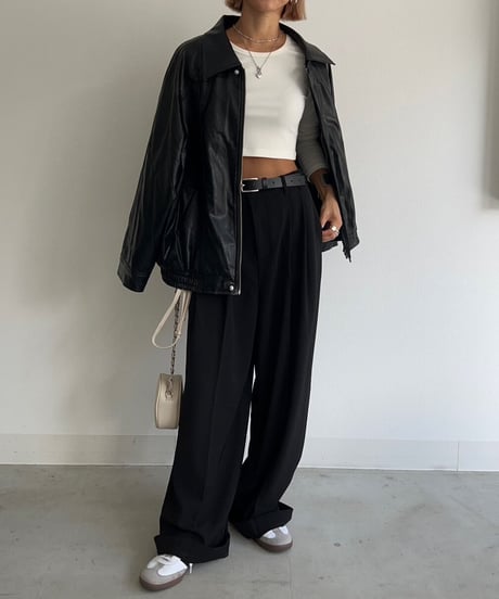 【¥4,800→¥4,300】Long Sleeve Tops'Cropped'#7606