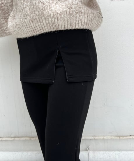 Wrap Skirt Pants'Layered'#1790