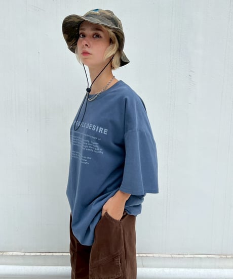 Wide Logo Tee'MPD'#5717