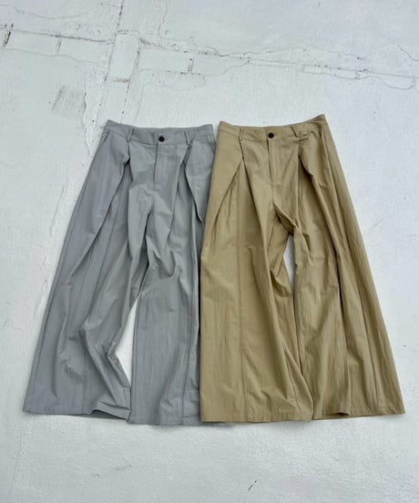 Tuck Wide Pants'Volume'#5741