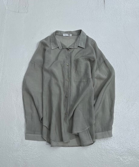 Wide shirt'Sheer'#5015