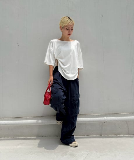 Round Hem Tops'Back Open'#2329