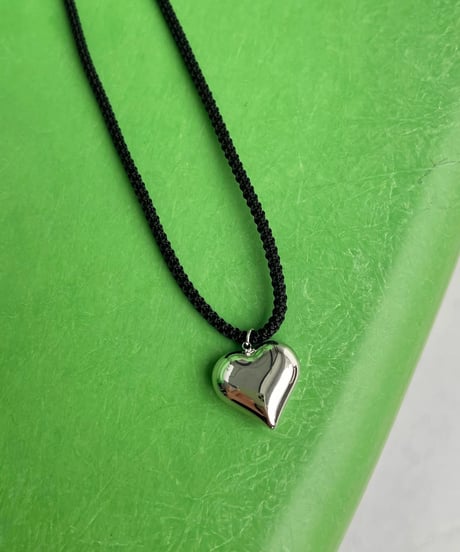 Heart Choker'Silver'#2405