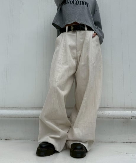 Volume Curve-pt Corduroy'Belt Set'#800959