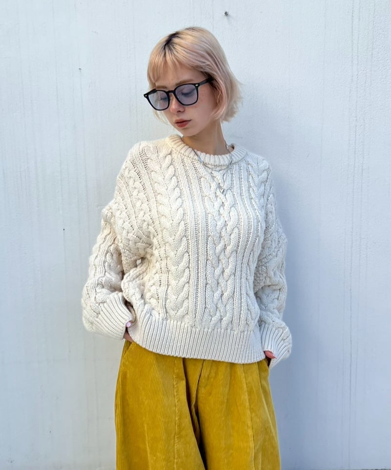 Cable Knit Tops'Urban'#6688059 | tablethotel-SE