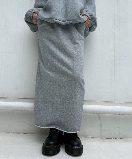 【¥5,900→¥3,800】Sweat Tight Skirt'Slit' #606