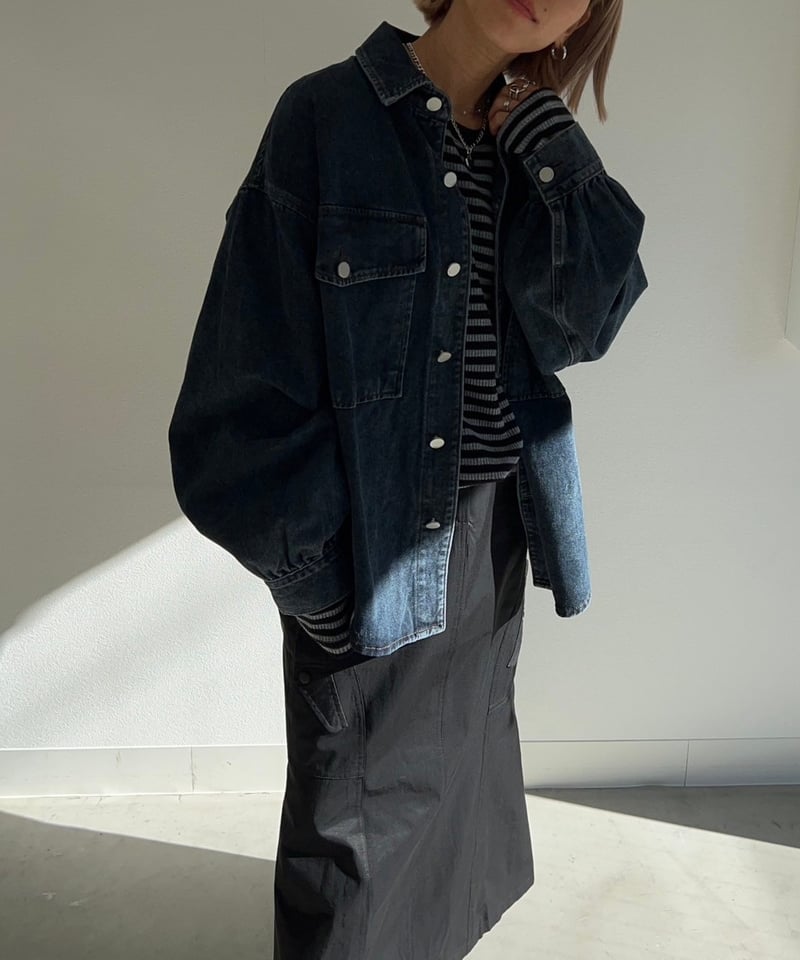 Wide SH-jacket'Denim'#5281 | tablethotel-SEGUR.