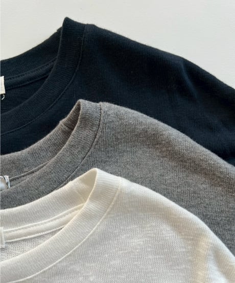Crop LS Tee'RUNWAY'#268059