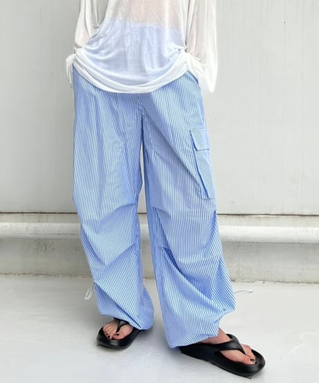 Stripe Jogger Pants'2Way'#9059