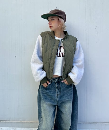 Crop LS Tee'RUNWAY'#268059