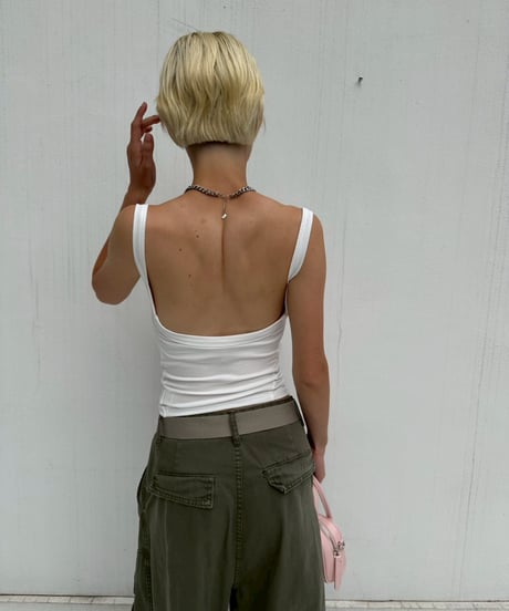 Padded Tank'Back Open'#2432
