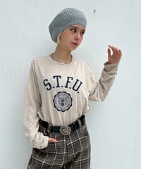 【¥6,800→¥4,800】Long Sleeve T-shirt'S.T.F.U.'#8678