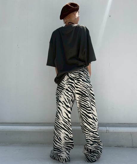 Barrel Leg Pants'Zebra'#0192
