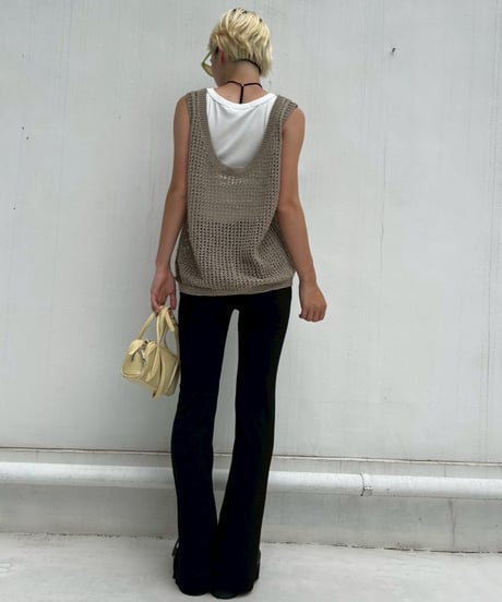 Knit Tank-top'Layered'#30208