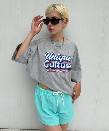 Wide Logo Tee'Shadow Font'#6337
