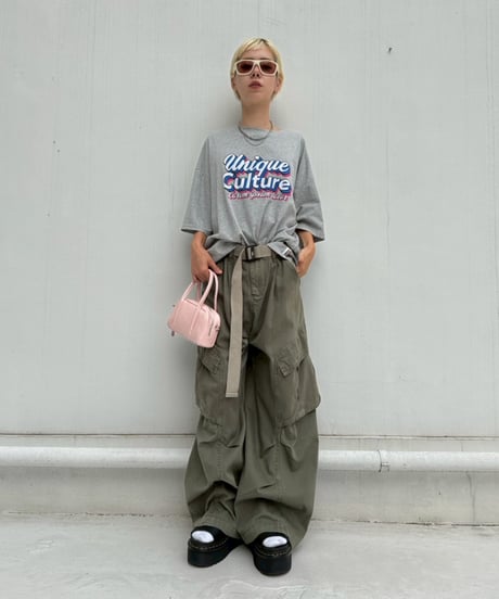Wide Logo Tee'Shadow Font'#6337