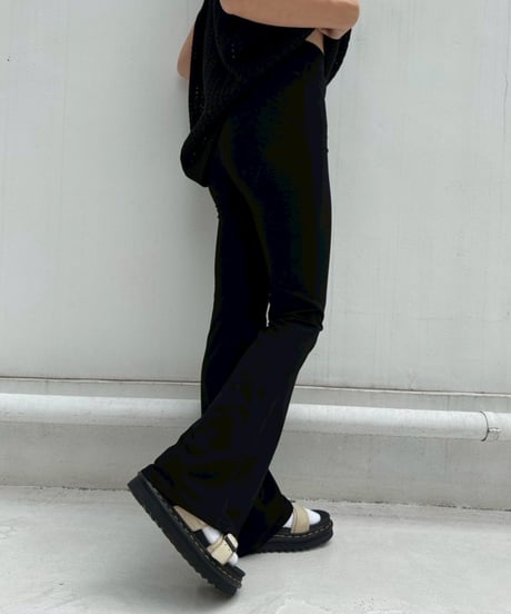 【¥4,600→¥4,200】Flare Pants'Draping'#9915