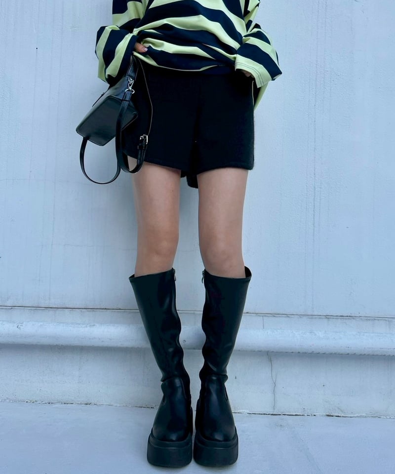 Knit Short Pants'Micro'#933 | tablethotel-SEGUR.