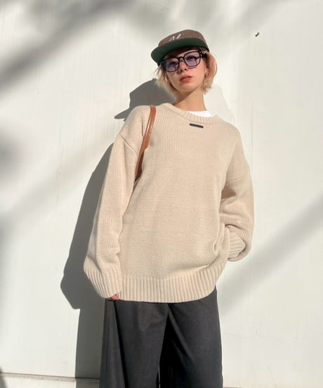Wide Knit Tops'Loose Weave'#104459