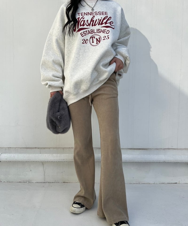 ジプソフィア classy wide pants ねじ込む 25ss新色べージュ 34