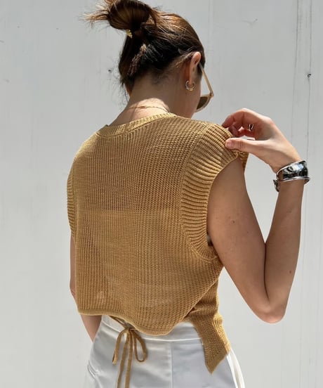 Knit Tank-top'Airy'#2011