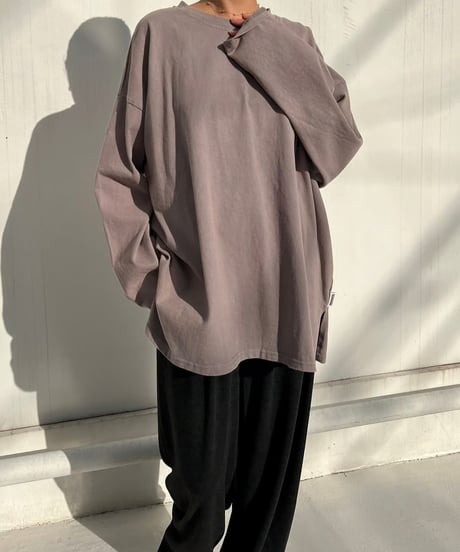 Long Sleeve Tee’Side Slit’#1800