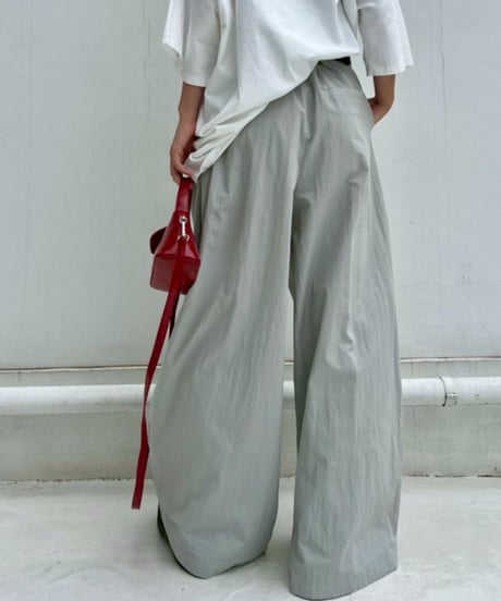 Tuck Wide Pants'Volume'#5741