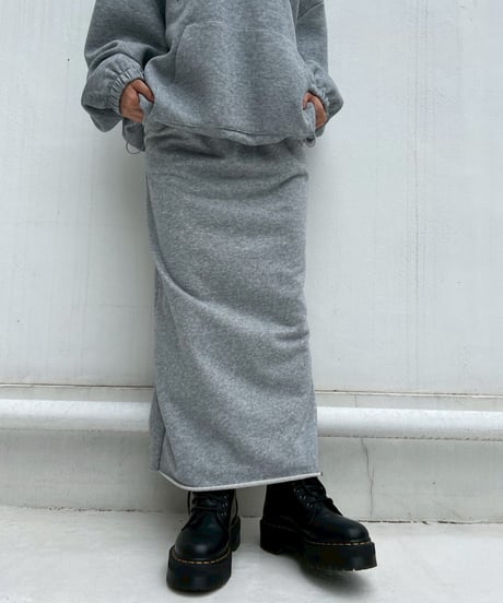 【¥5,900→¥3,800】Sweat Tight Skirt'Slit' #606