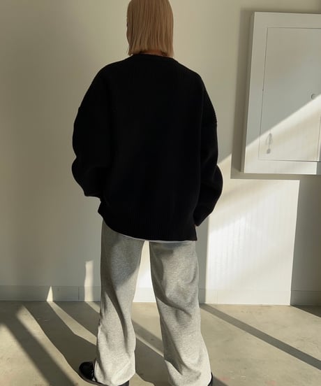 【¥6,800→¥5,900】Wide Knit Pullover'Slit'#6180